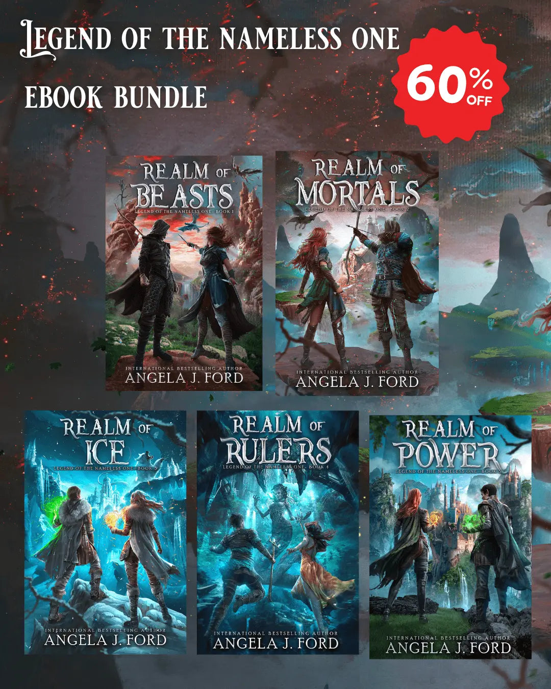 Legend of the Nameless One (Books 1-5) - Angela J. Ford | Fantasy Author
