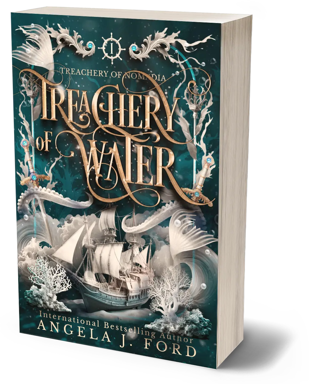 Treachery of Water (Treachery of Nomadia #1) - Angela J. Ford | Fantasy Author