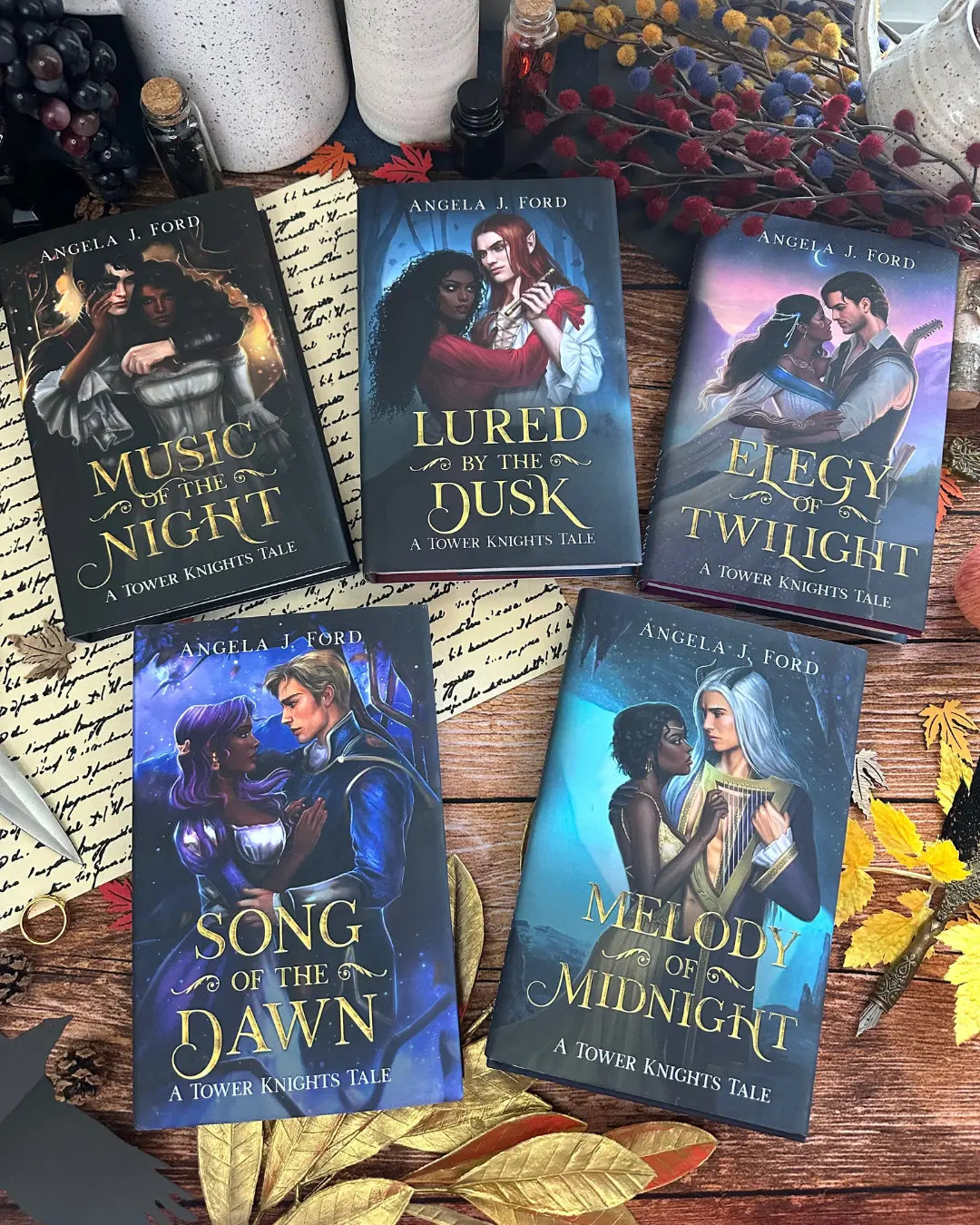 Tower Knights (Books 1-5) - Angela J. Ford | Fantasy Author