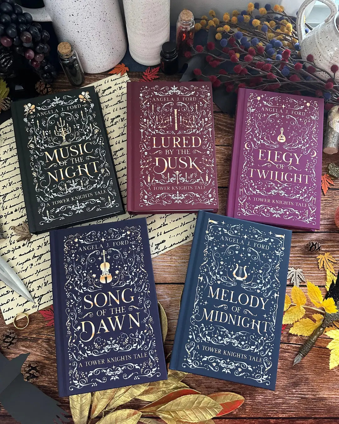 Tower Knights (Books 1-5) - Angela J. Ford | Fantasy Author
