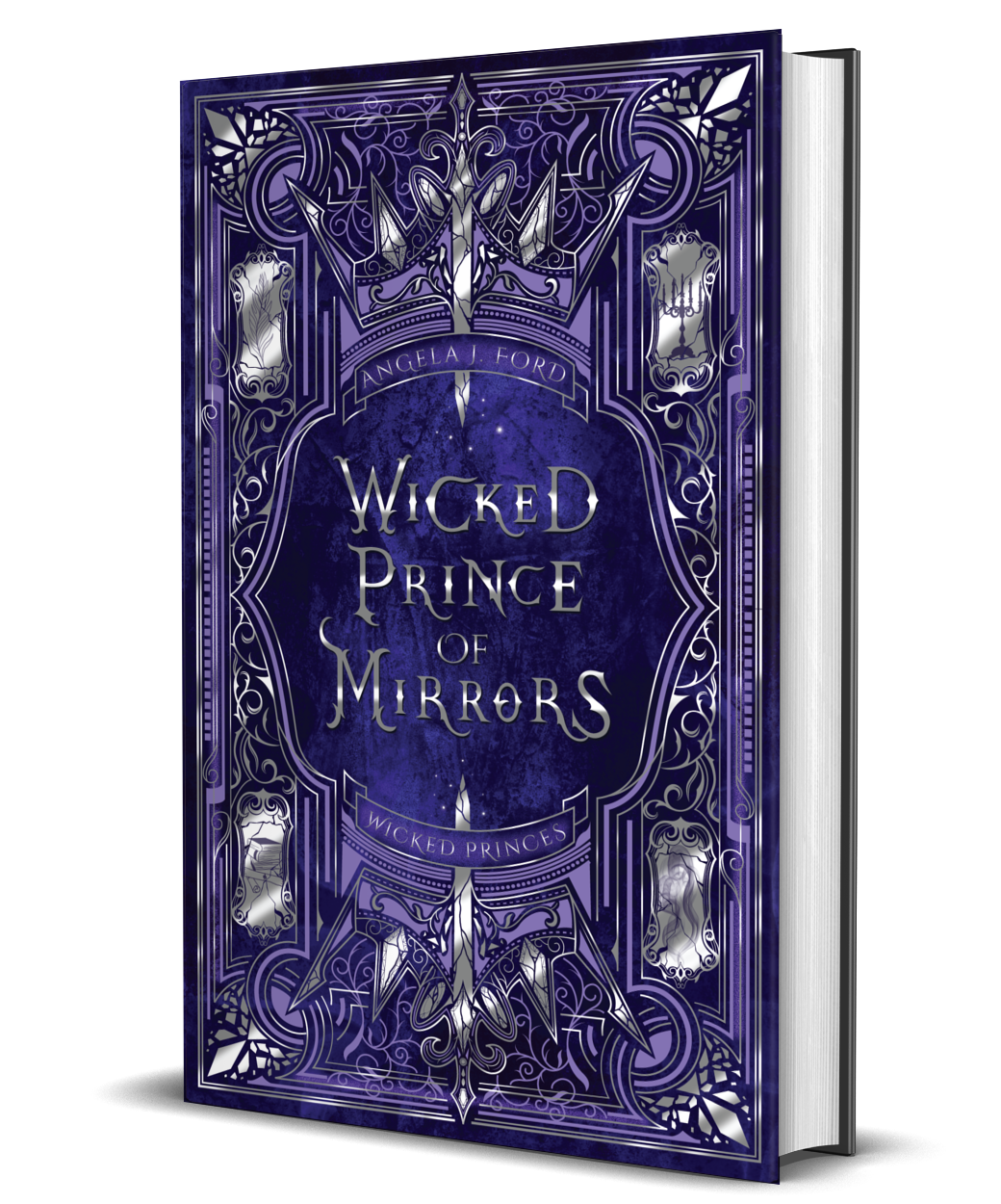Wicked Prince of Mirrors: A villain gets the girl romantasy - Angela J. Ford | Fantasy Author