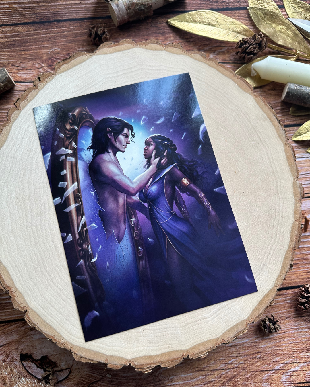 Wicked Prince of Mirrors: A villain gets the girl romantasy - Angela J. Ford | Fantasy Author