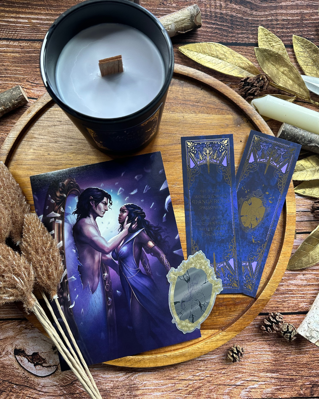 Wicked Prince of Mirrors: A villain gets the girl romantasy - Angela J. Ford | Fantasy Author