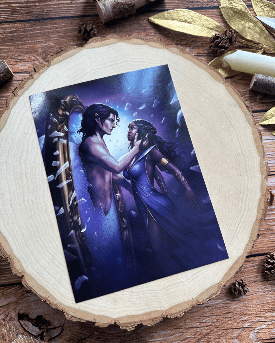 Wicked Prince of Mirrors: A villain gets the girl romantasy - Angela J. Ford | Fantasy Author