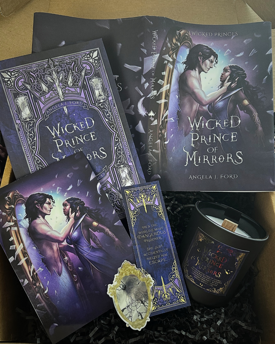 Wicked Prince of Mirrors: A villain gets the girl romantasy