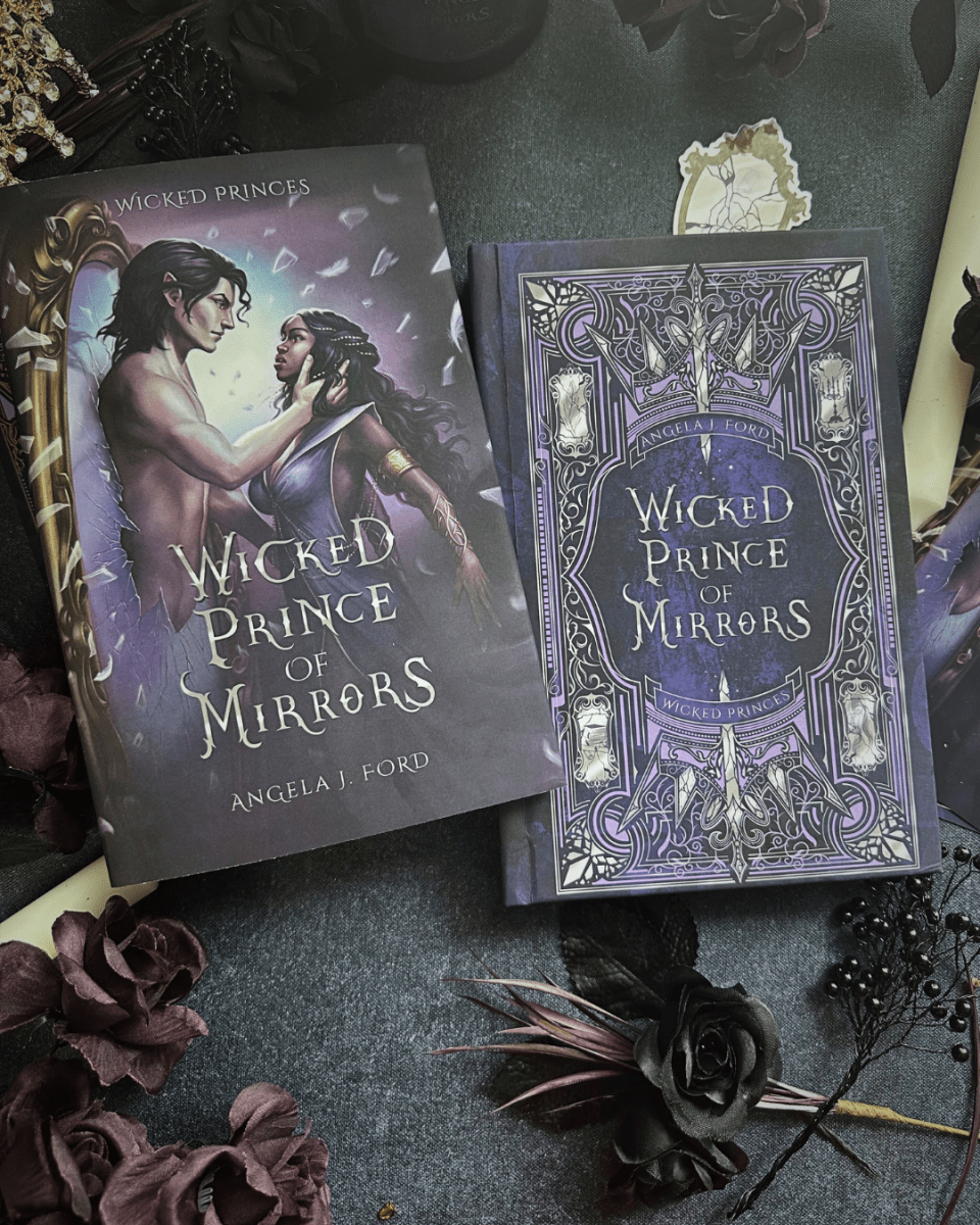 Wicked Prince of Mirrors: A villain gets the girl romantasy - Angela J. Ford | Fantasy Author
