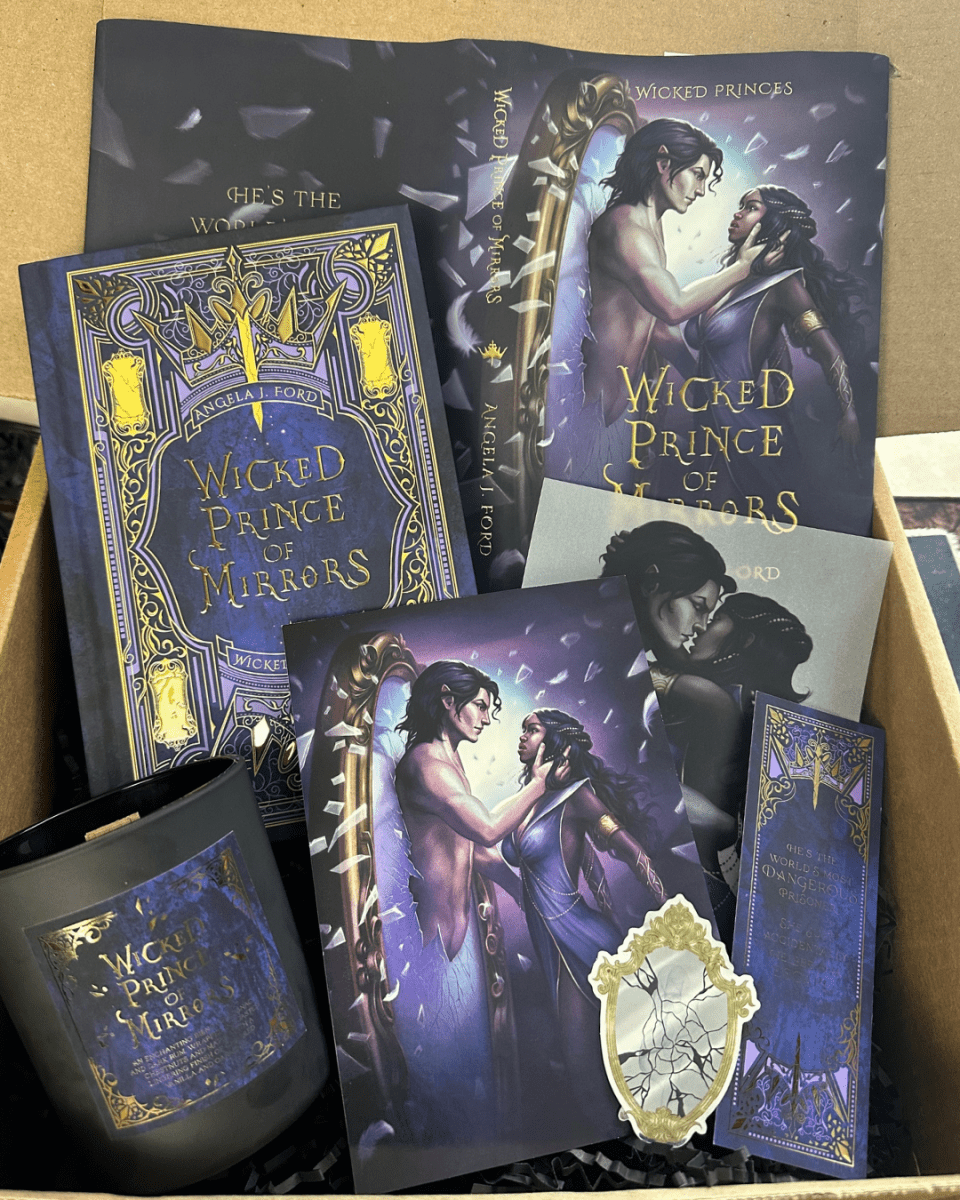 Wicked Prince of Mirrors: A villain gets the girl romantasy - Angela J. Ford | Fantasy Author