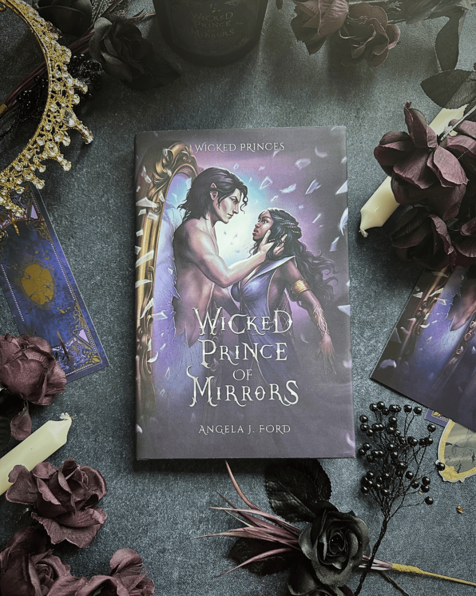 Wicked Prince of Mirrors: A villain gets the girl romantasy - Angela J. Ford | Fantasy Author