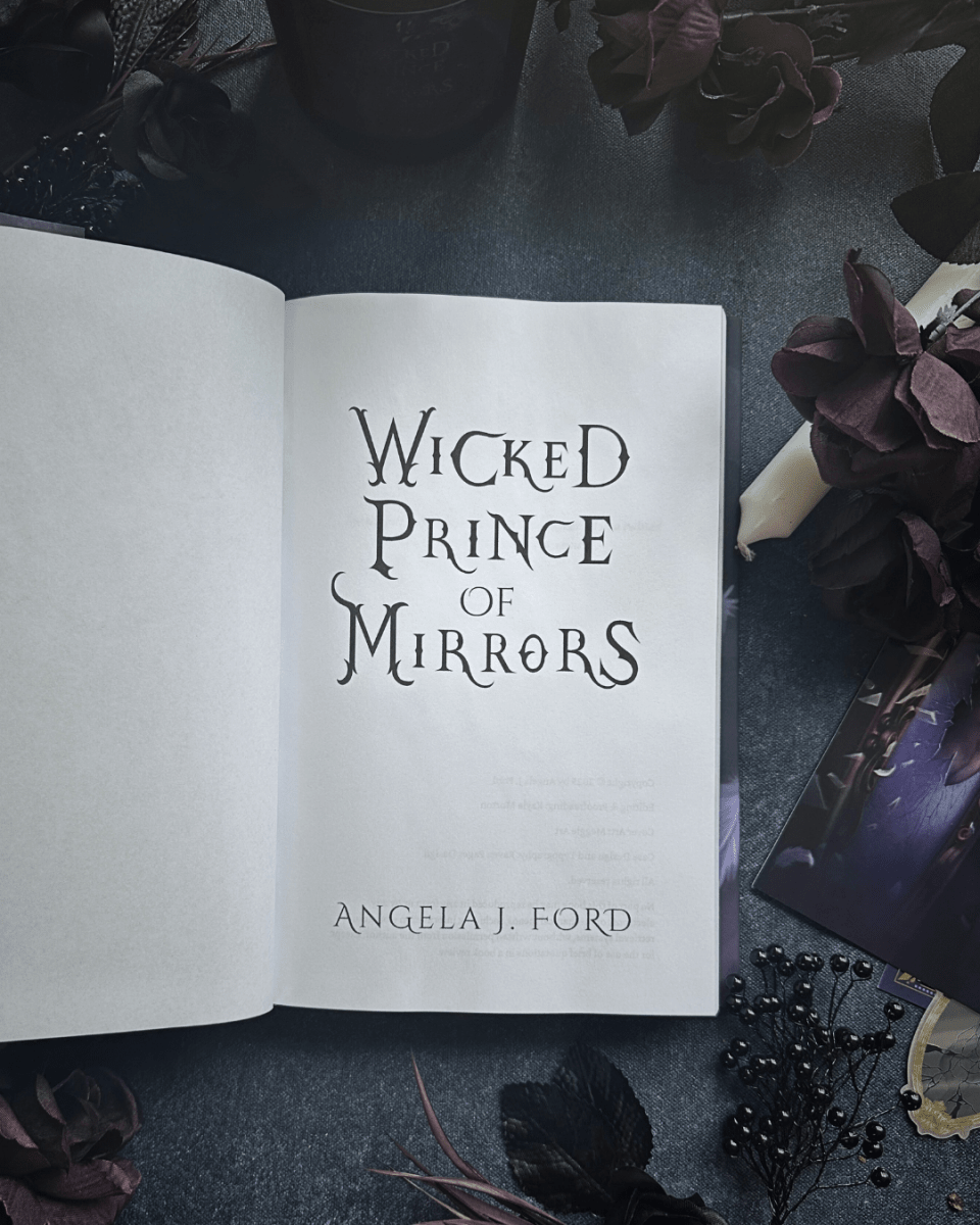 Wicked Prince of Mirrors: A villain gets the girl romantasy - Angela J. Ford | Fantasy Author