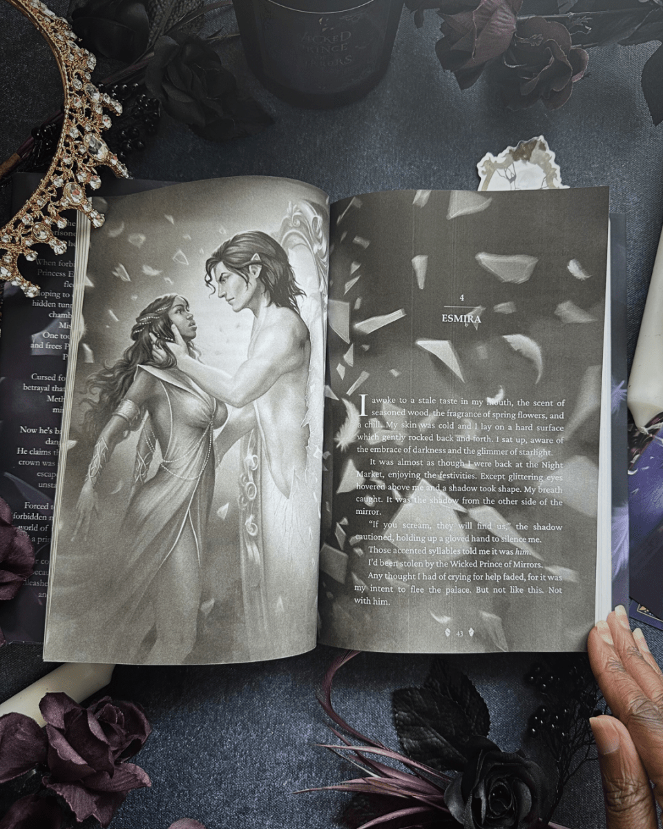 Wicked Prince of Mirrors: A villain gets the girl romantasy - Angela J. Ford | Fantasy Author