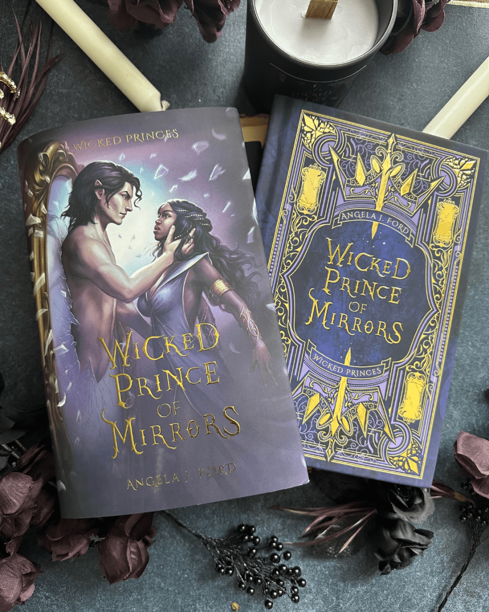 Wicked Prince of Mirrors: A villain gets the girl romantasy - Angela J. Ford | Fantasy Author