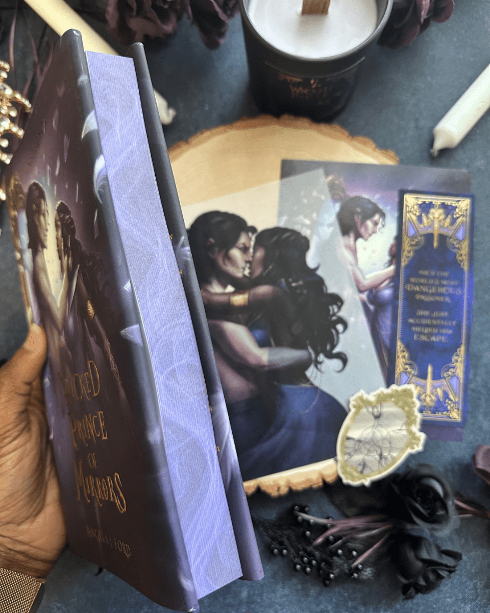 Wicked Prince of Mirrors: A villain gets the girl romantasy - Angela J. Ford | Fantasy Author