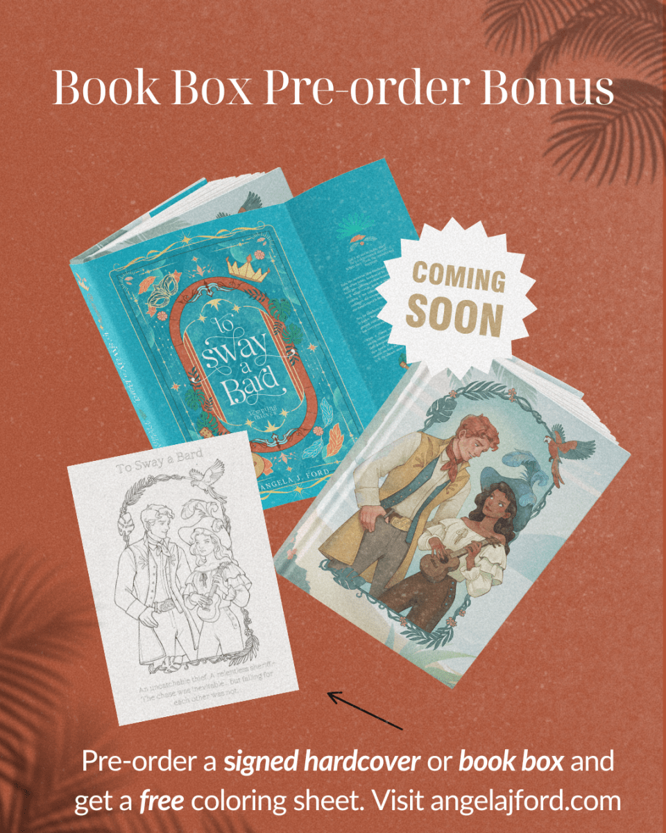 To Sway A Bard: A Thief x Sheriff Fantasy Romance - Angela J. Ford | Fantasy Author